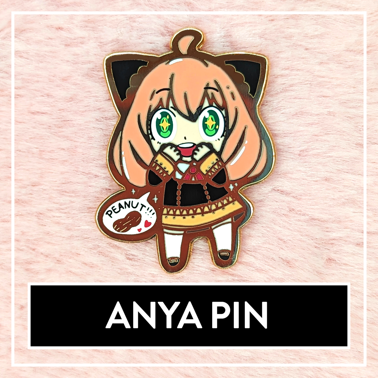 Anya Forger - Spy Family Hard Enamel Pin