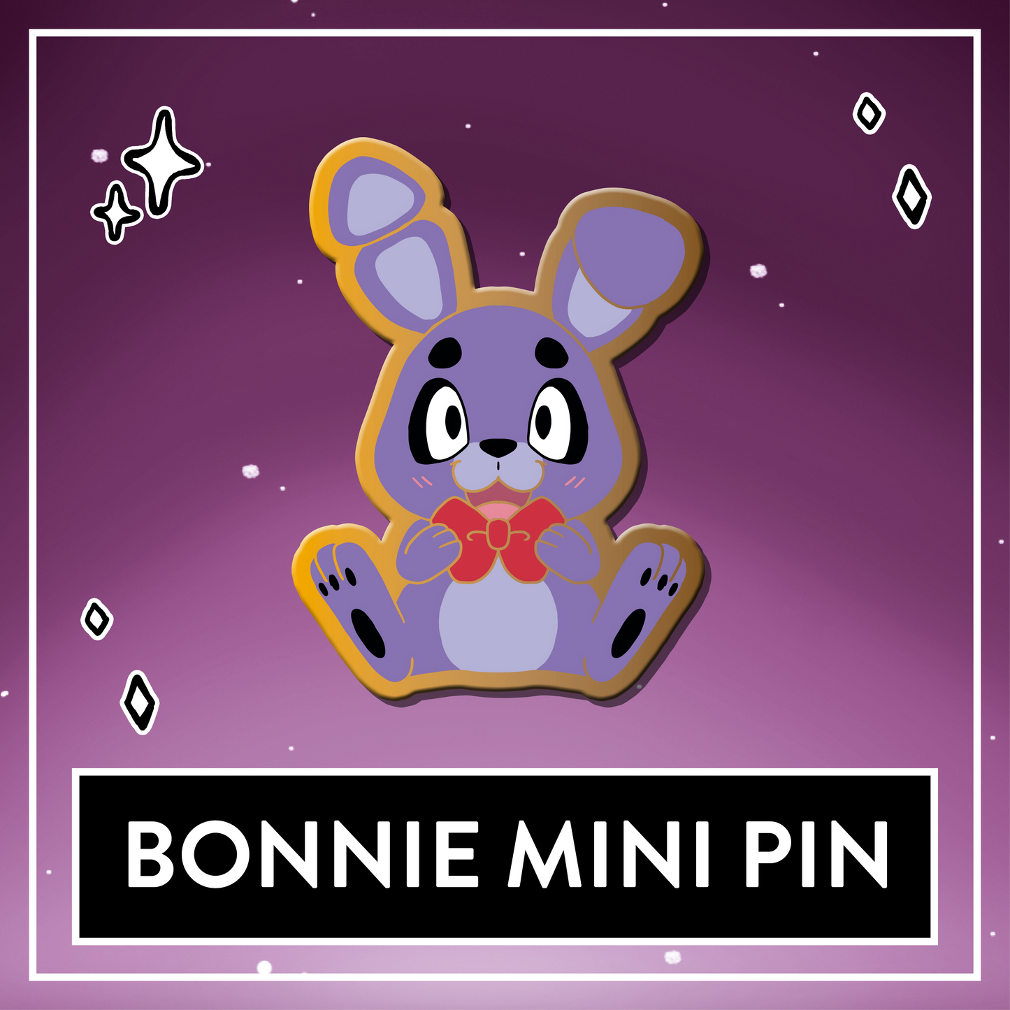 Bonnie FNAF Mini Pin