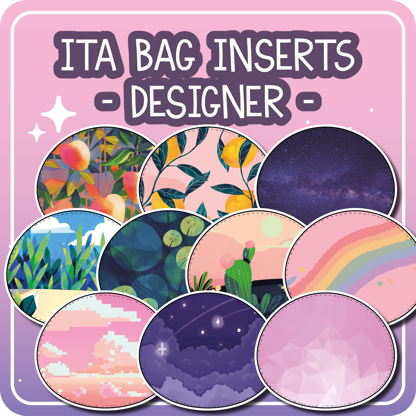 Kawaii Kompanions Ita Bag Designer Inserts