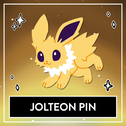 Jolteon Enamel Pin - Myuna's Eeveelution Series