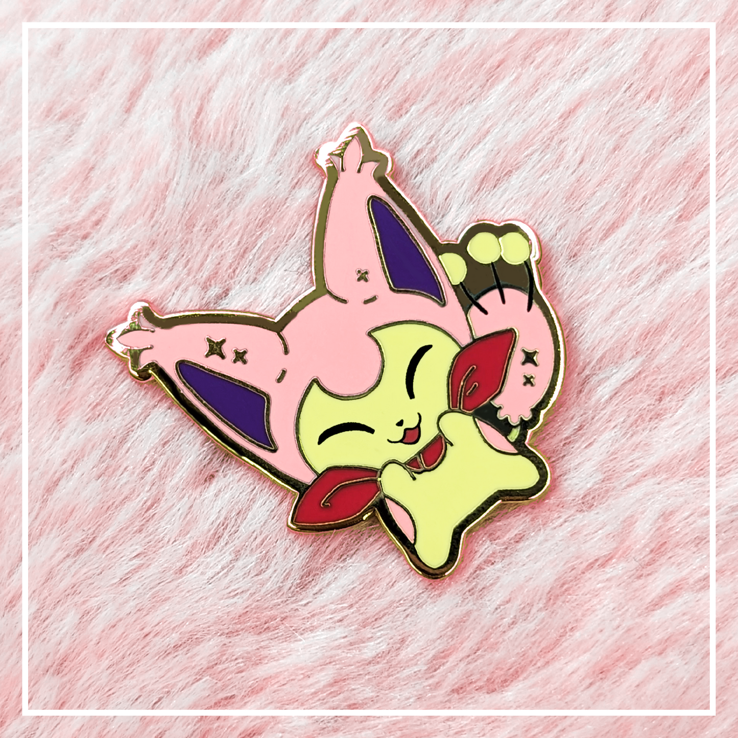 Skitty Mini Hard Enamel Pin
