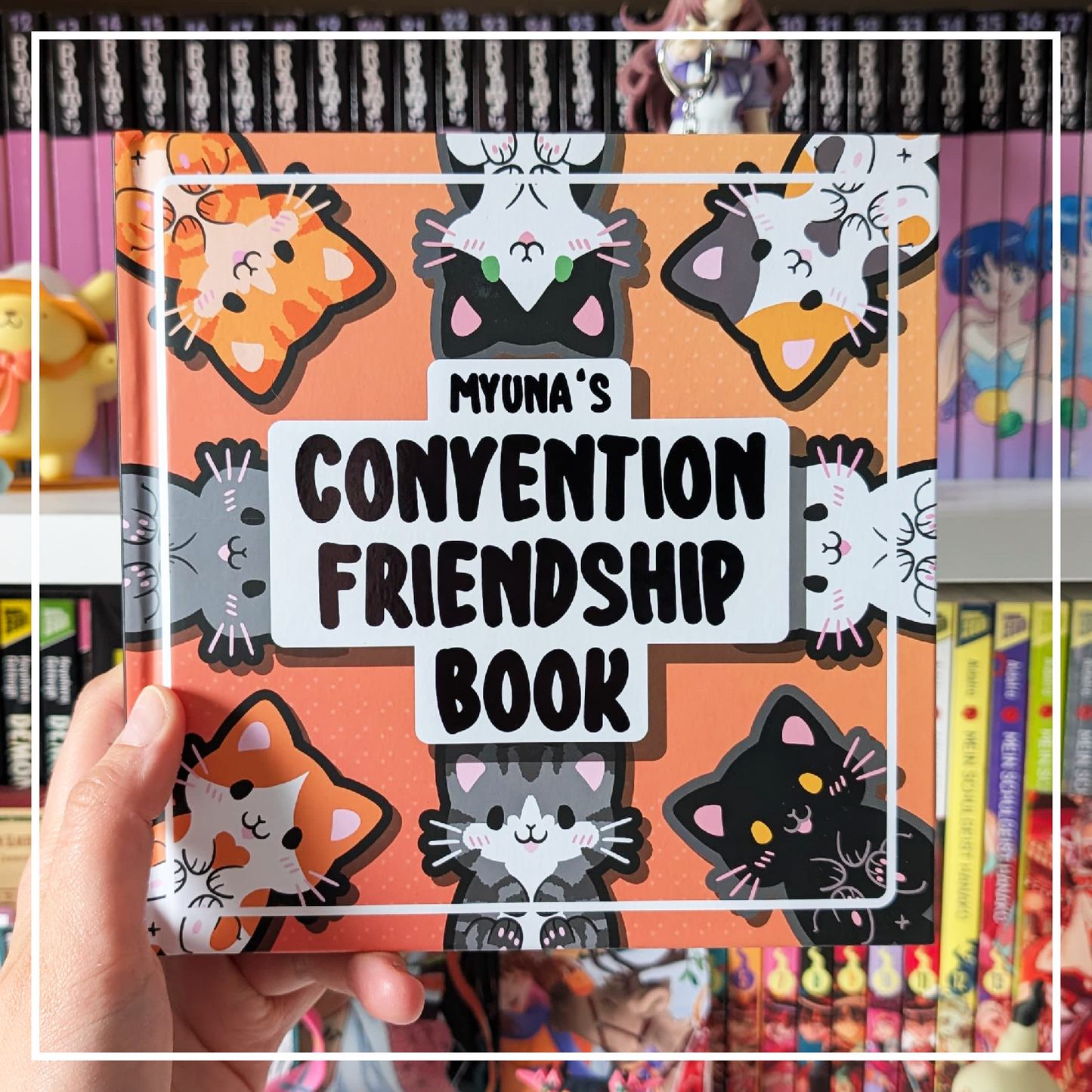 Convention Friendship Book Hardcover - Con Friendship Book, Calendar & Coloring Book, Scrapbooking