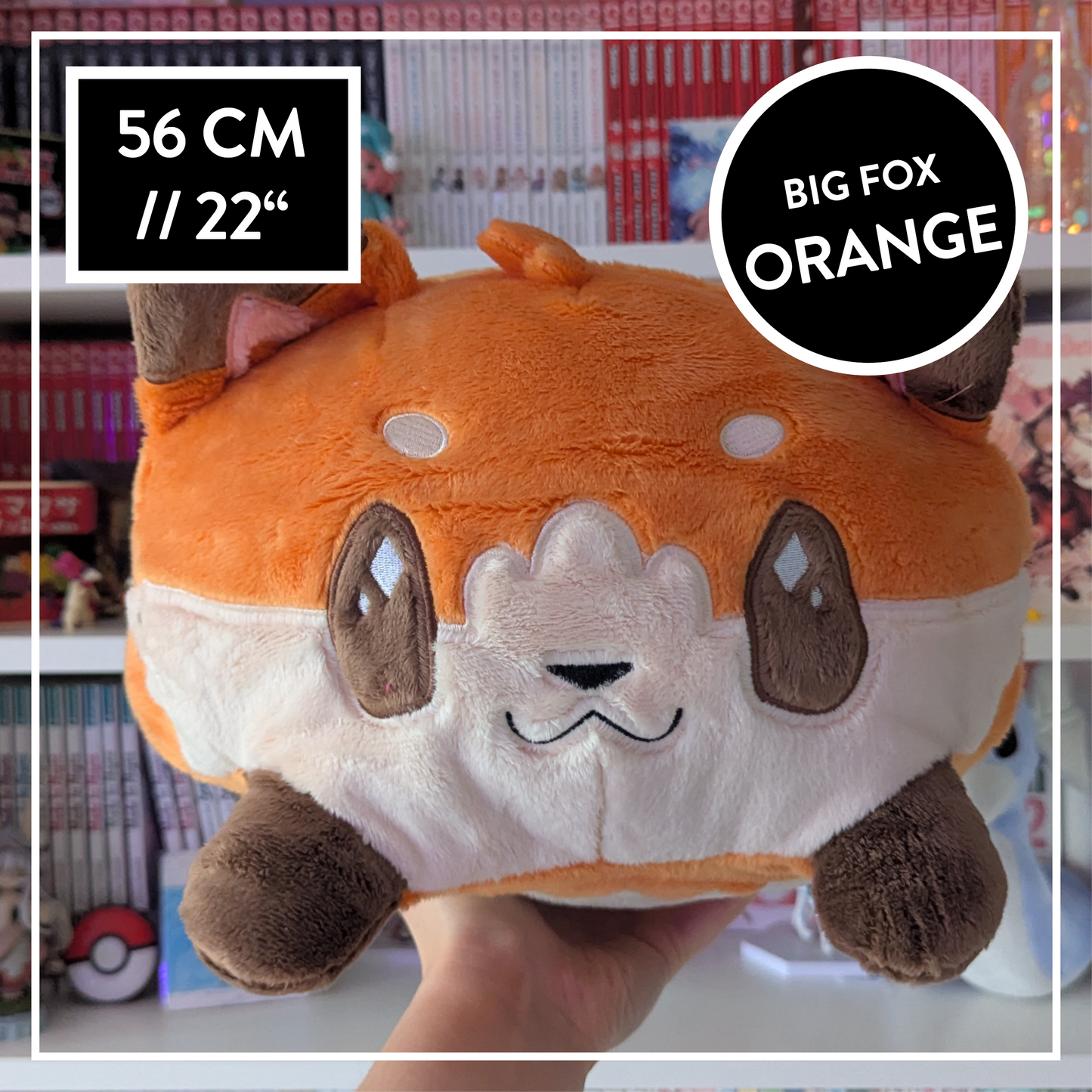 PREORDER Super soft Fox Plush in 5 different colors and 2 different sizes - cute Fox Pillow