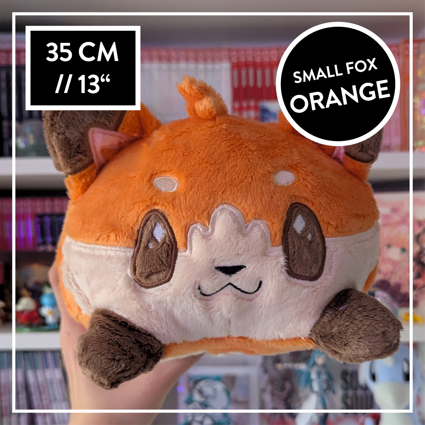 PREORDER Super soft Fox Plush in 5 different colors and 2 different sizes - cute Fox Pillow