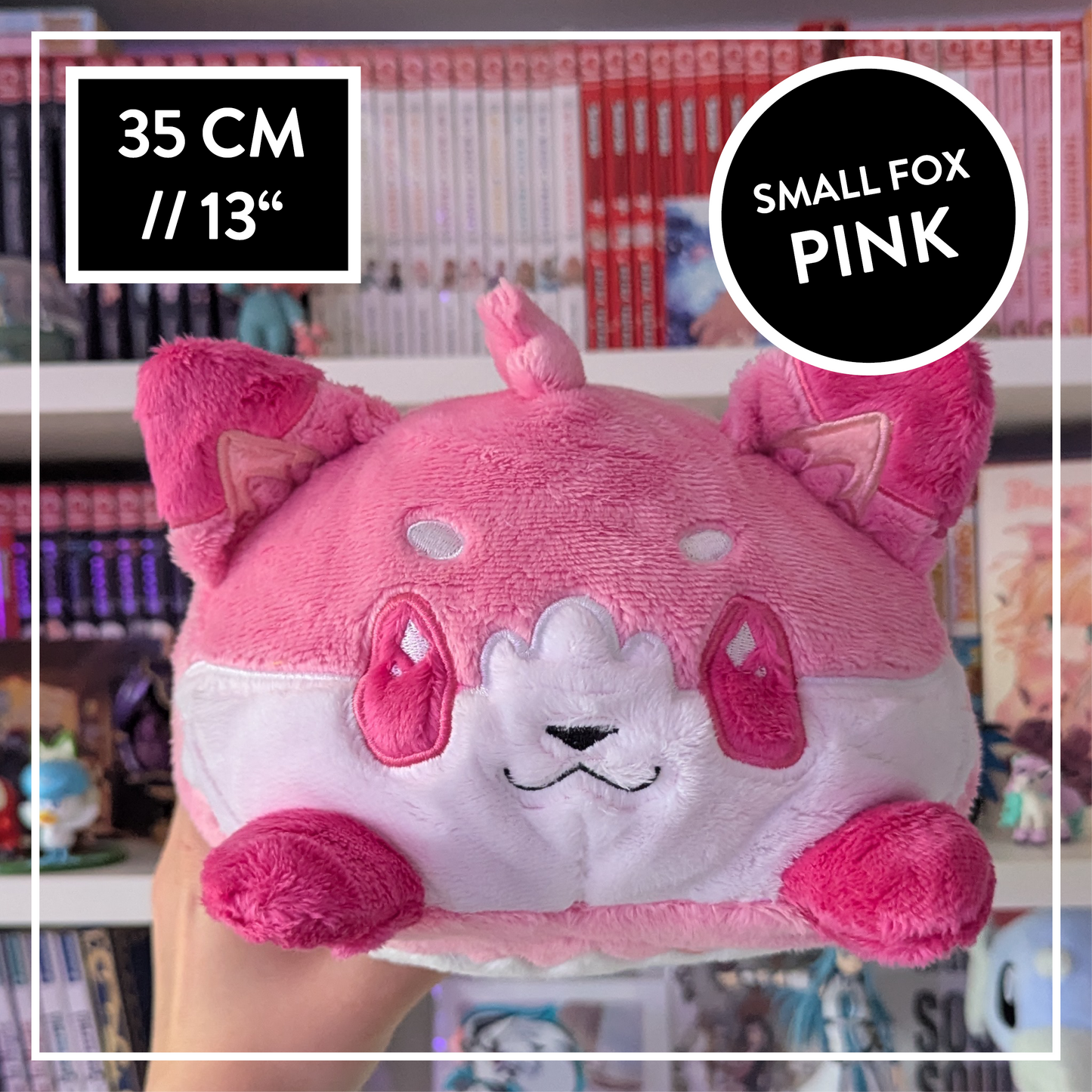 PREORDER Super soft Fox Plush in 5 different colors and 2 different sizes - cute Fox Pillow