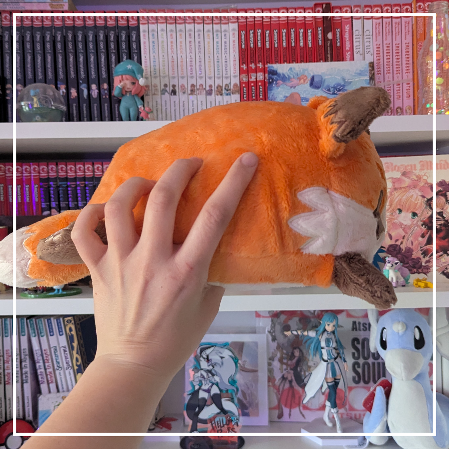 PREORDER Super soft Fox Plush in 5 different colors and 2 different sizes - cute Fox Pillow