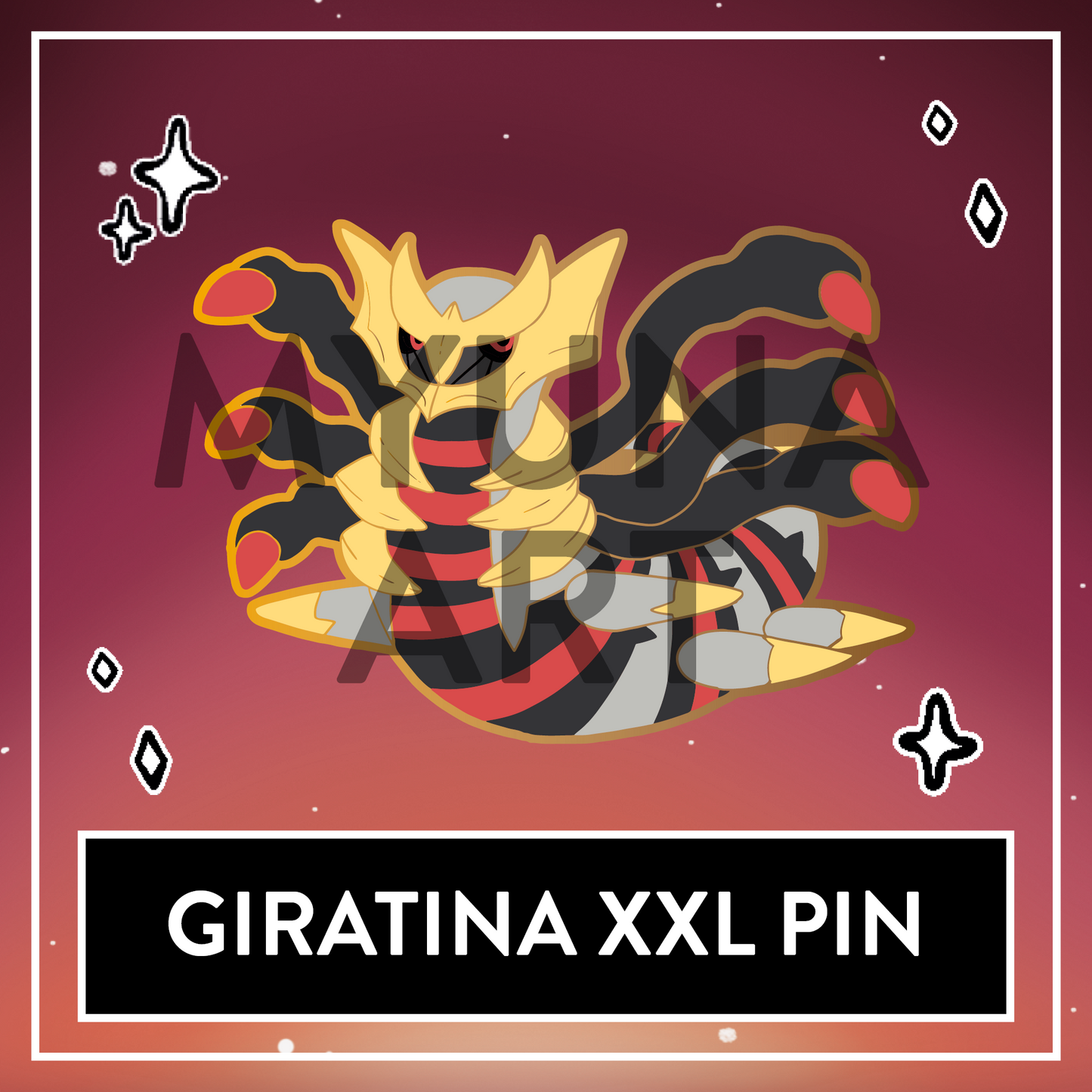 Giratina Origin Forme XXL Pin
