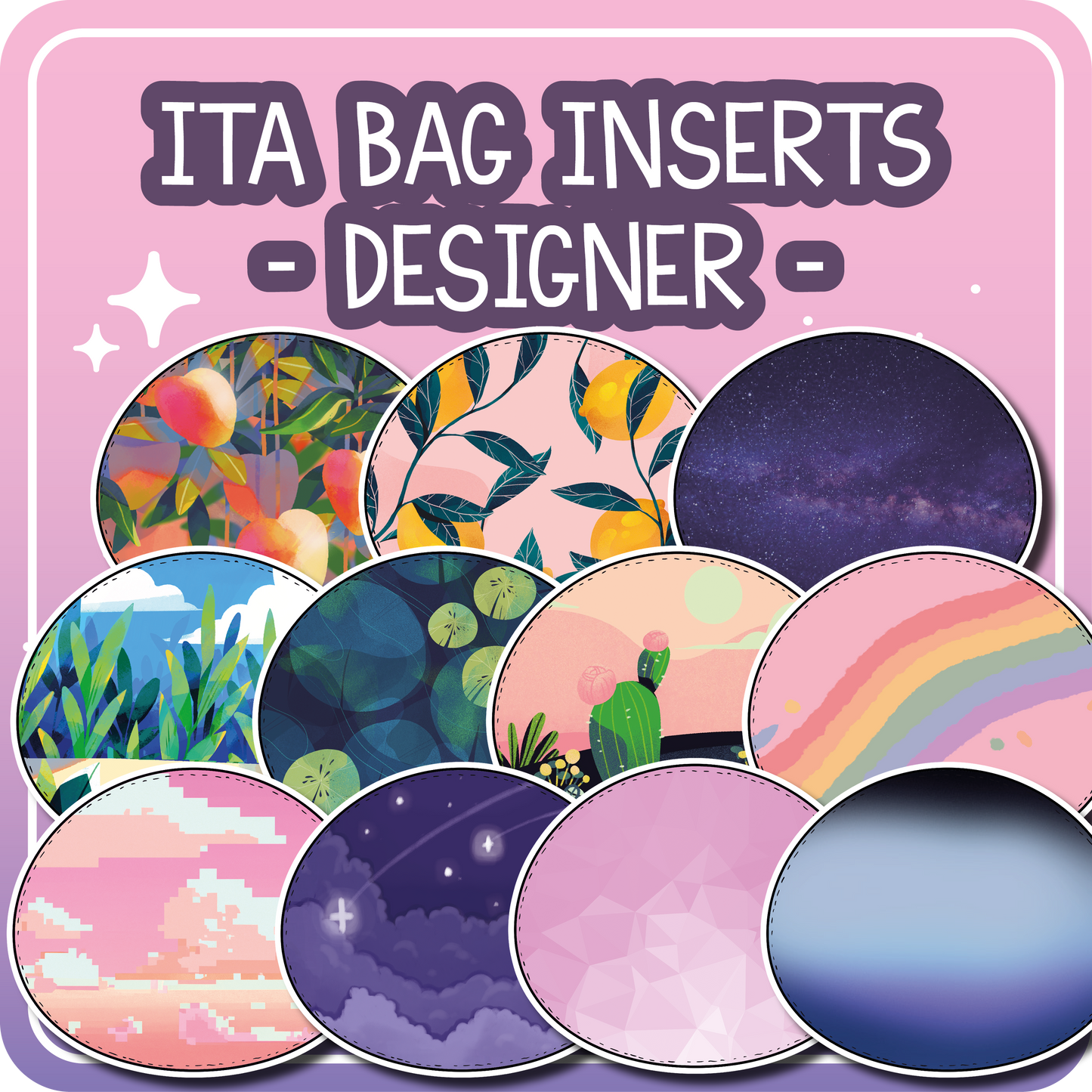 Kawaii Kompanions Ita Bag Designer Inserts