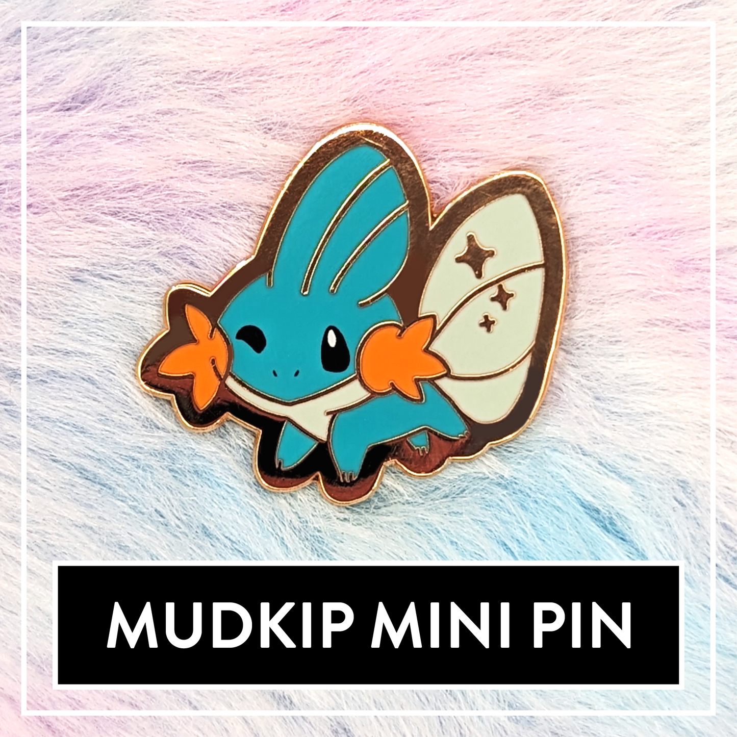 Mudkip Mini Starter Hard Enamel Pin