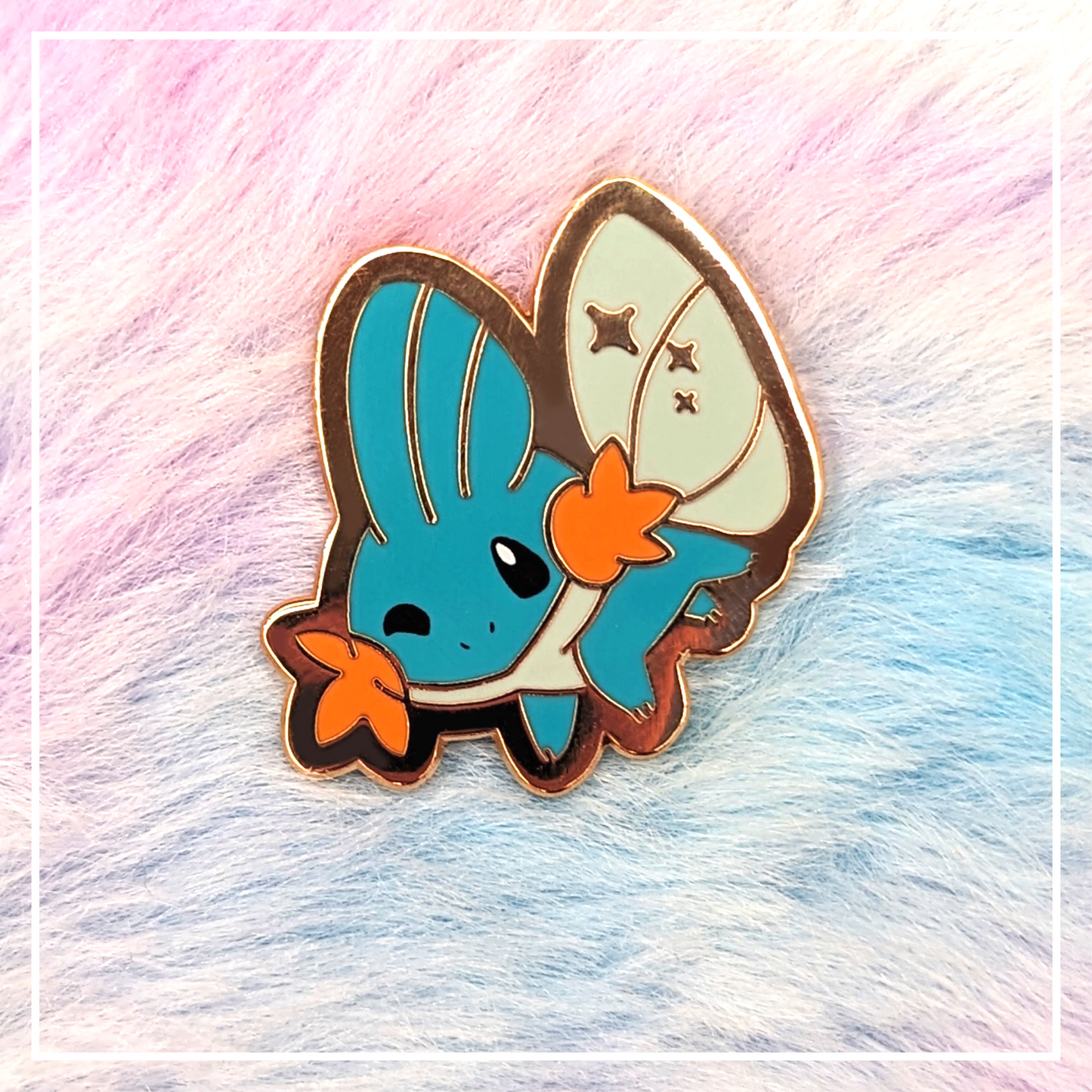 Mudkip Mini Starter Hard Enamel Pin
