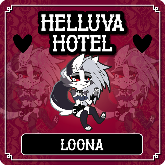 PREORDER Loona - Helluva Boss // Helluva Hotel Pin
