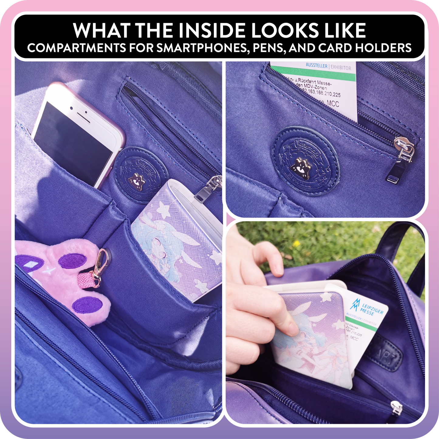 Kawaii Kompanions Ita Bag Bundle Black Raccoon