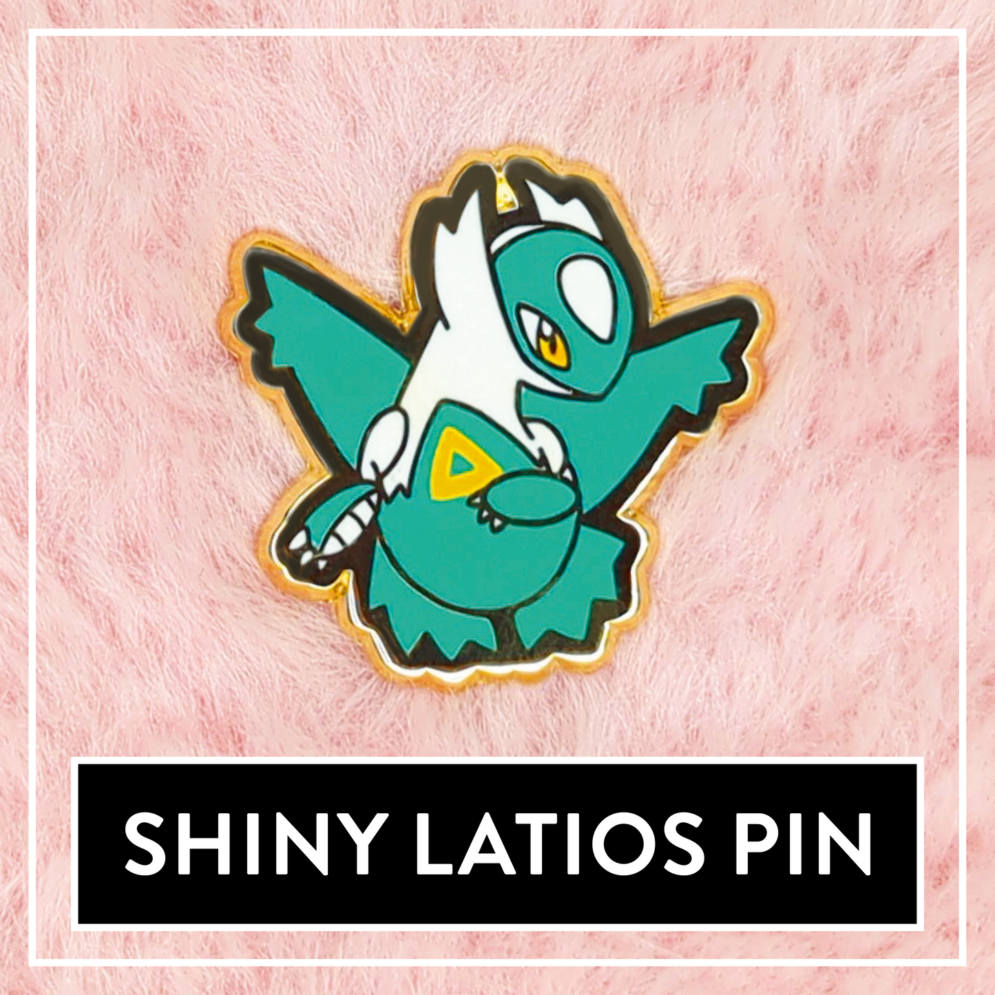 Shiny Latios Mini Pin