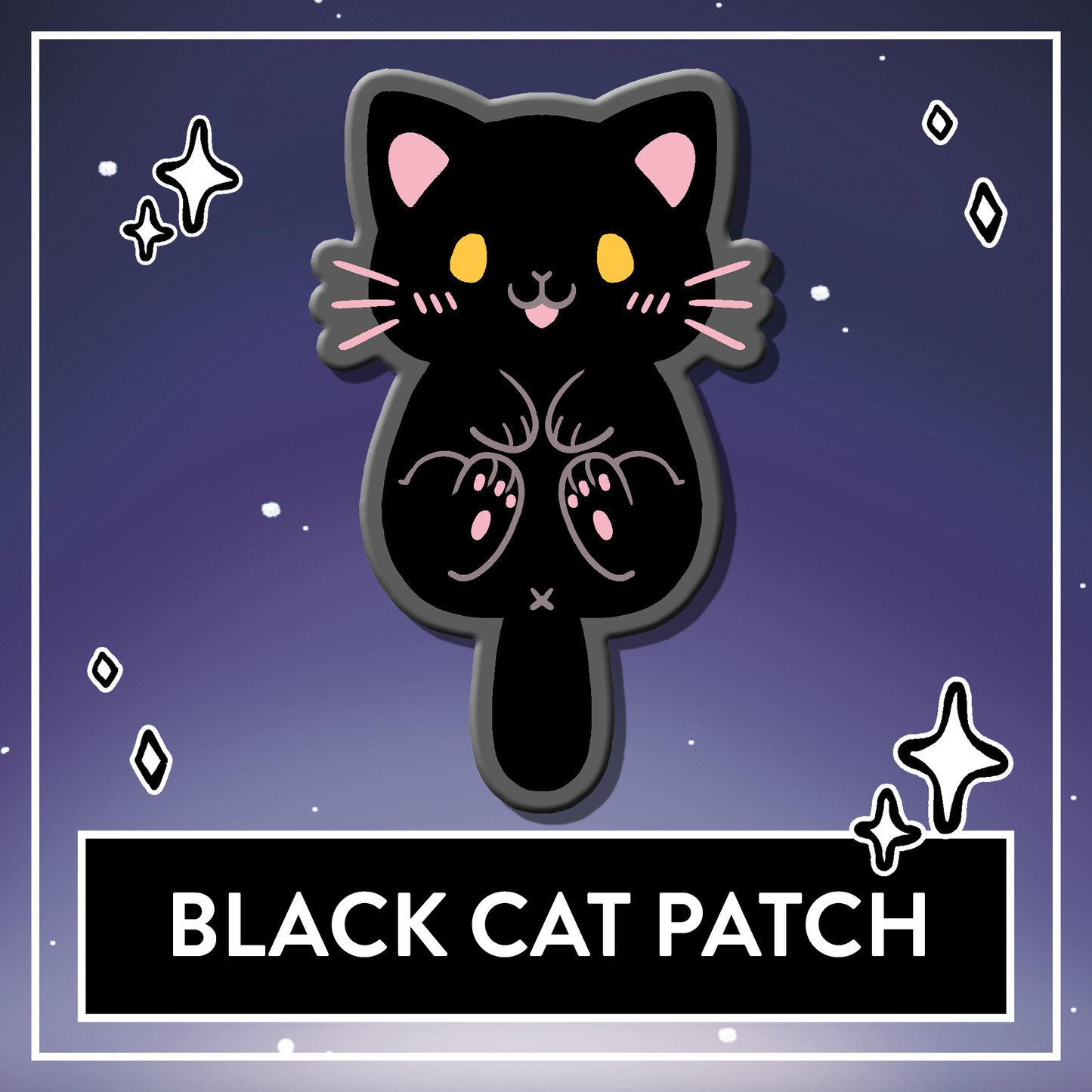 Cute Kitty Plush Patches