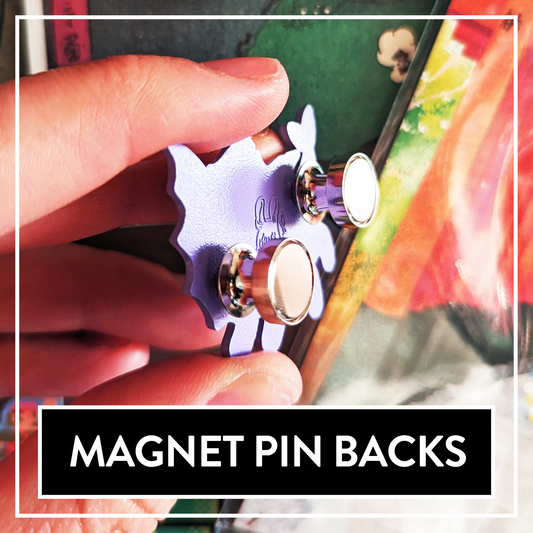 Magnet Pin Backs - Turn every Enamel Pin into a Magnet!