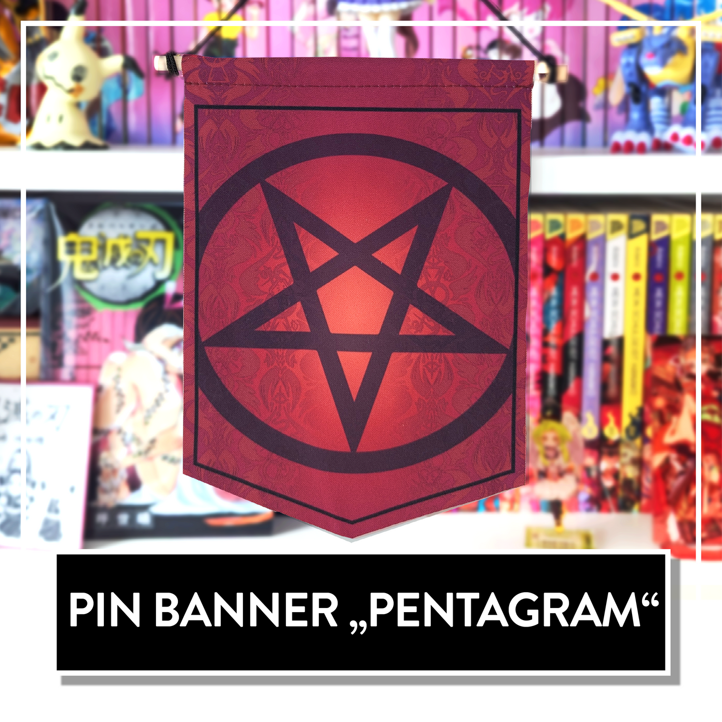 Pin Banner Pentagram