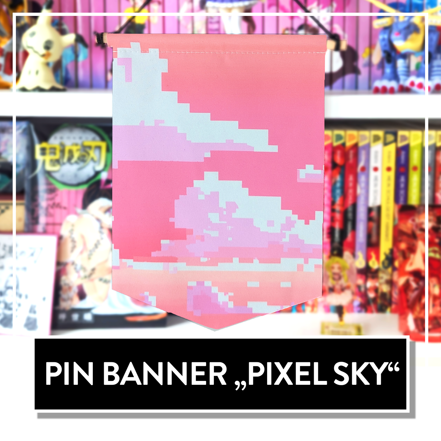 Pin Banner "Pixel Sky"