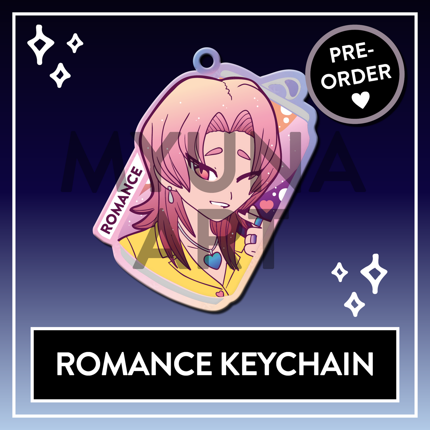 PREORDER Romance Saja Boys Demon Hunters Rainbow double-sided Acrylic Keychain - KPop Charms