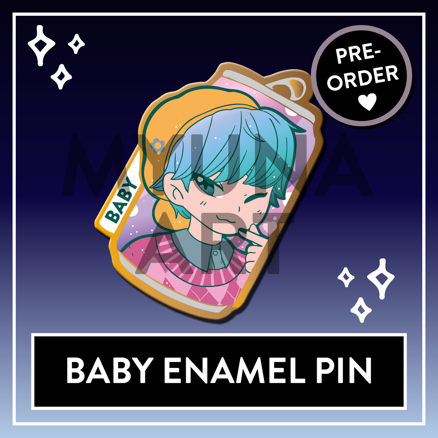 PREORDER Baby Saja Boys Demon Hunters Enamel Pin - KPop Pin