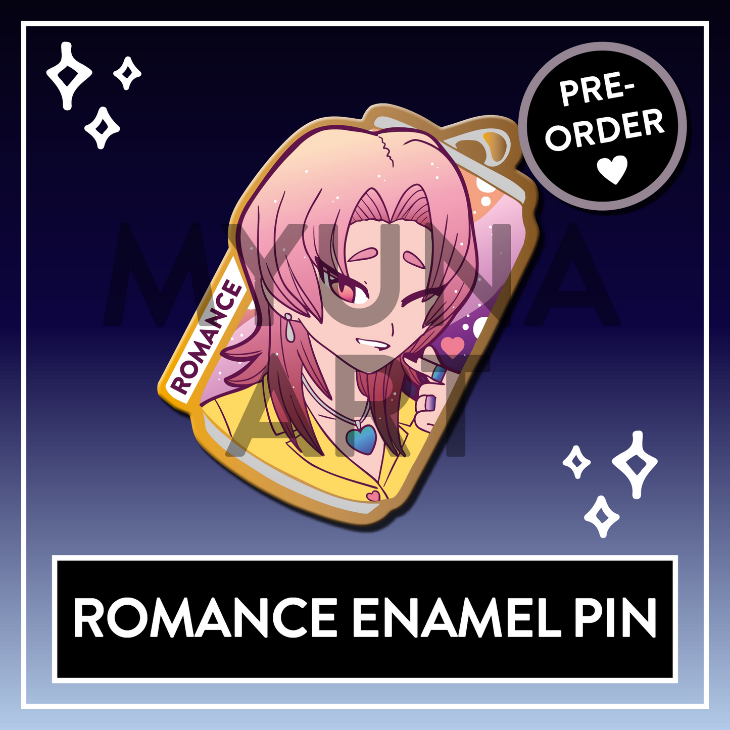 PREORDER Romance Saja Boys Demon Hunters Enamel Pin - KPop Pin