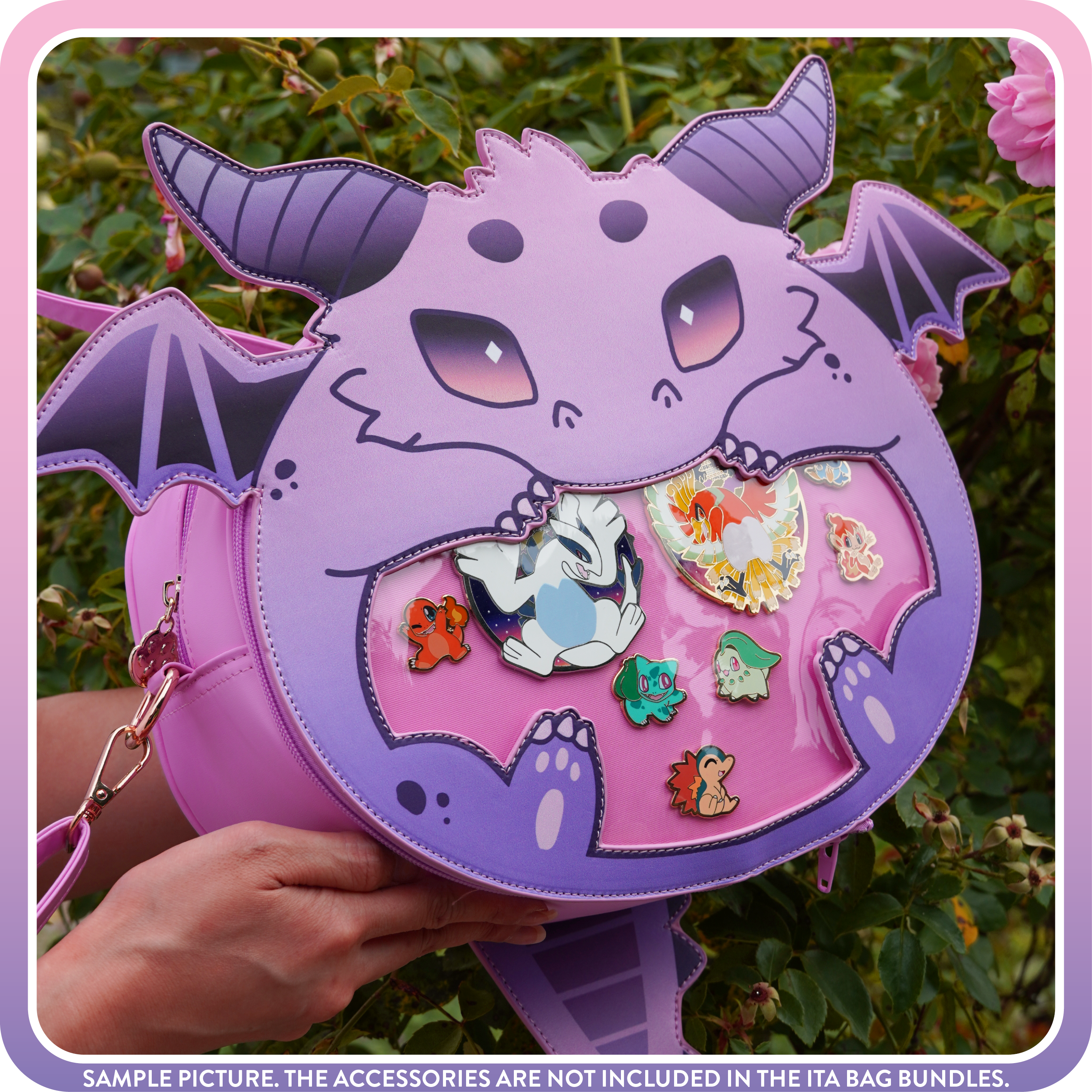 Kawaii Kompanions Ita Bag Bundle Pink Dragon – Myuna Art Kawaii Kompanions Ita Bag Bundle Pink Dragon – Myuna Art
