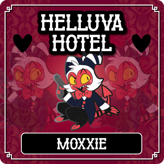 PREORDER Moxxie - Helluva Boss // Helluva Hotel Pin