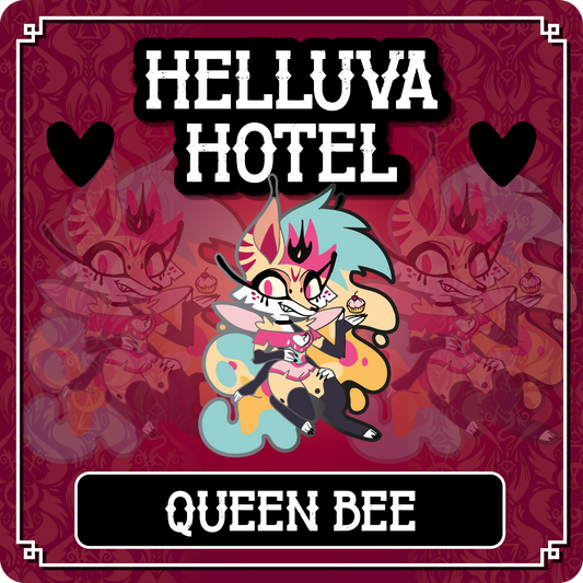 PREORDER Queen Bee - Helluva Boss // Helluva Hotel Pin