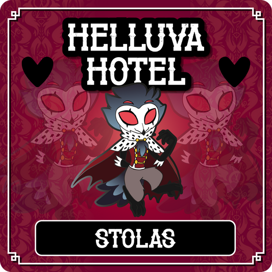 PREORDER Stolas - Helluva Boss // Helluva Hotel Pin