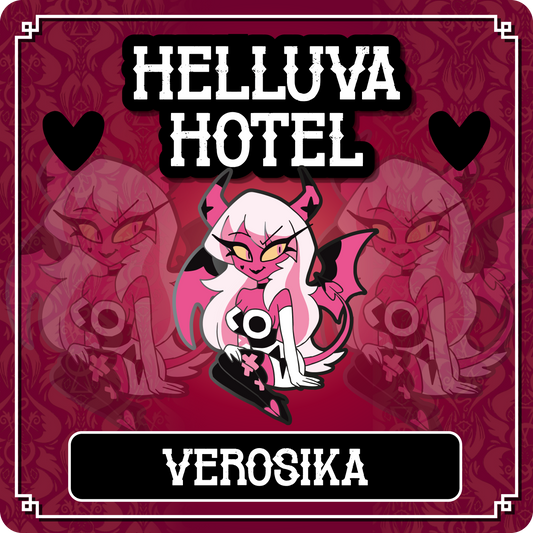 PREORDER Verosika Mayday - Helluva Boss // Helluva Hotel Pin