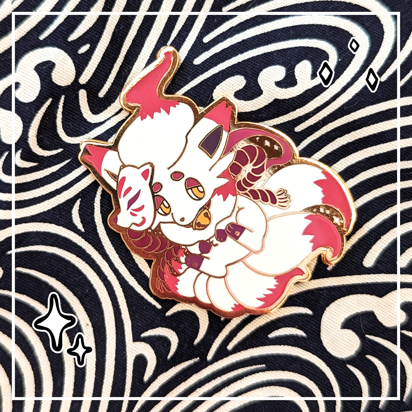 Kitsune Zorua Pin