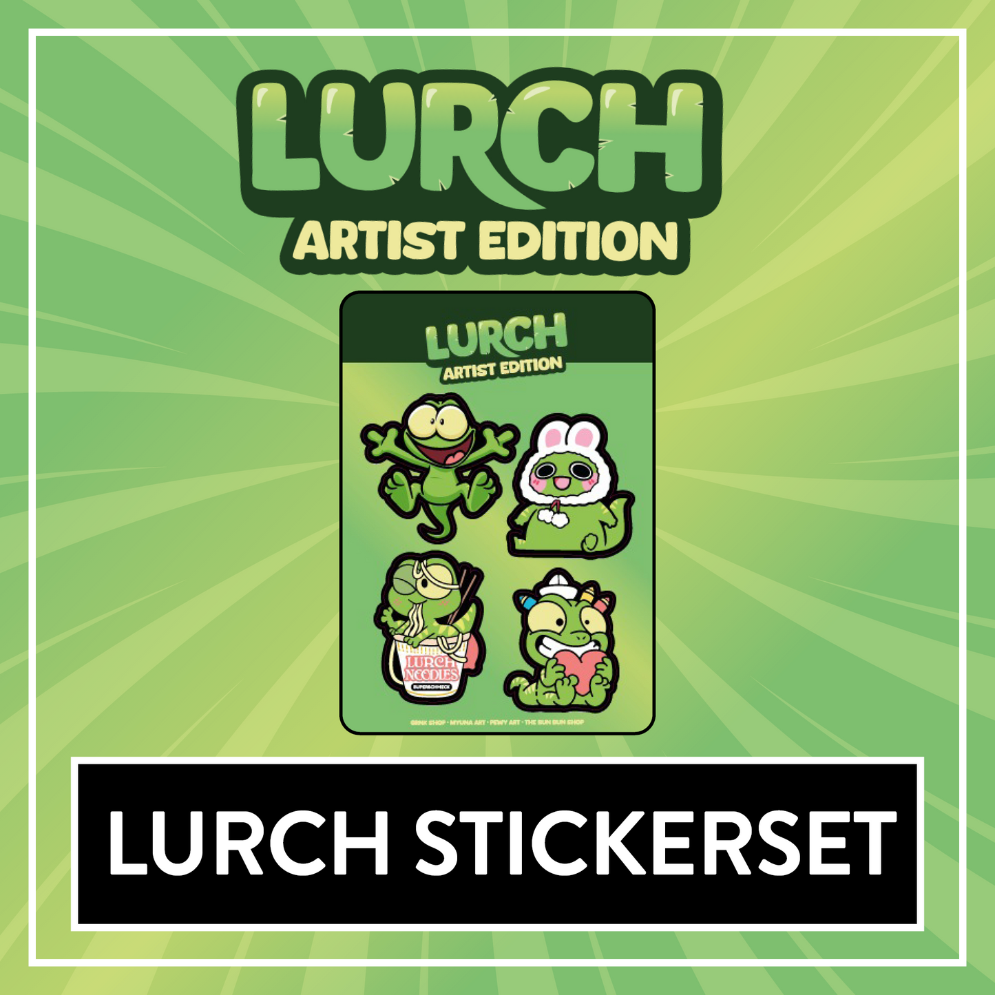 Lurch Official GRNK Shop x Myuna Art Enamel Pin