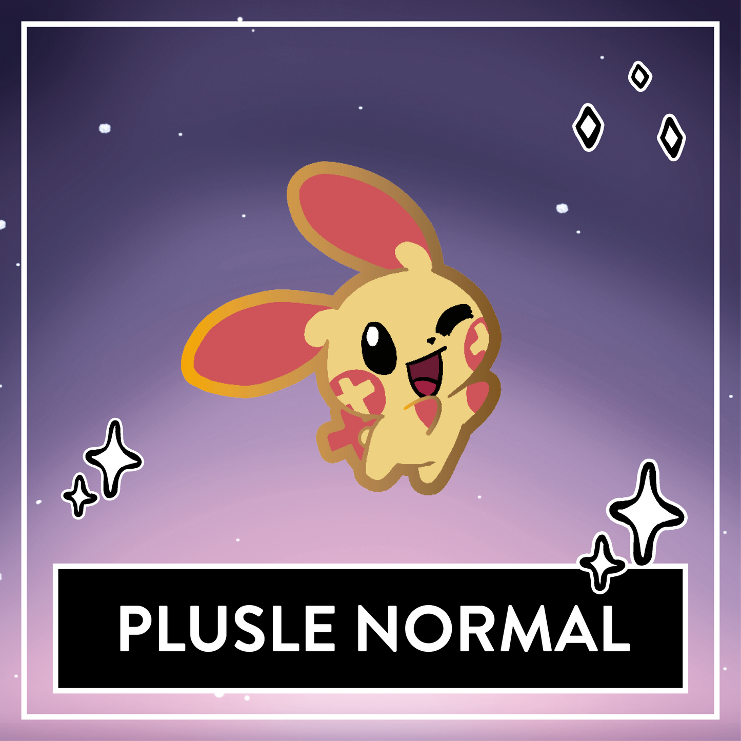 Plusle & Minun Mini Pins (Normal & Shiny)