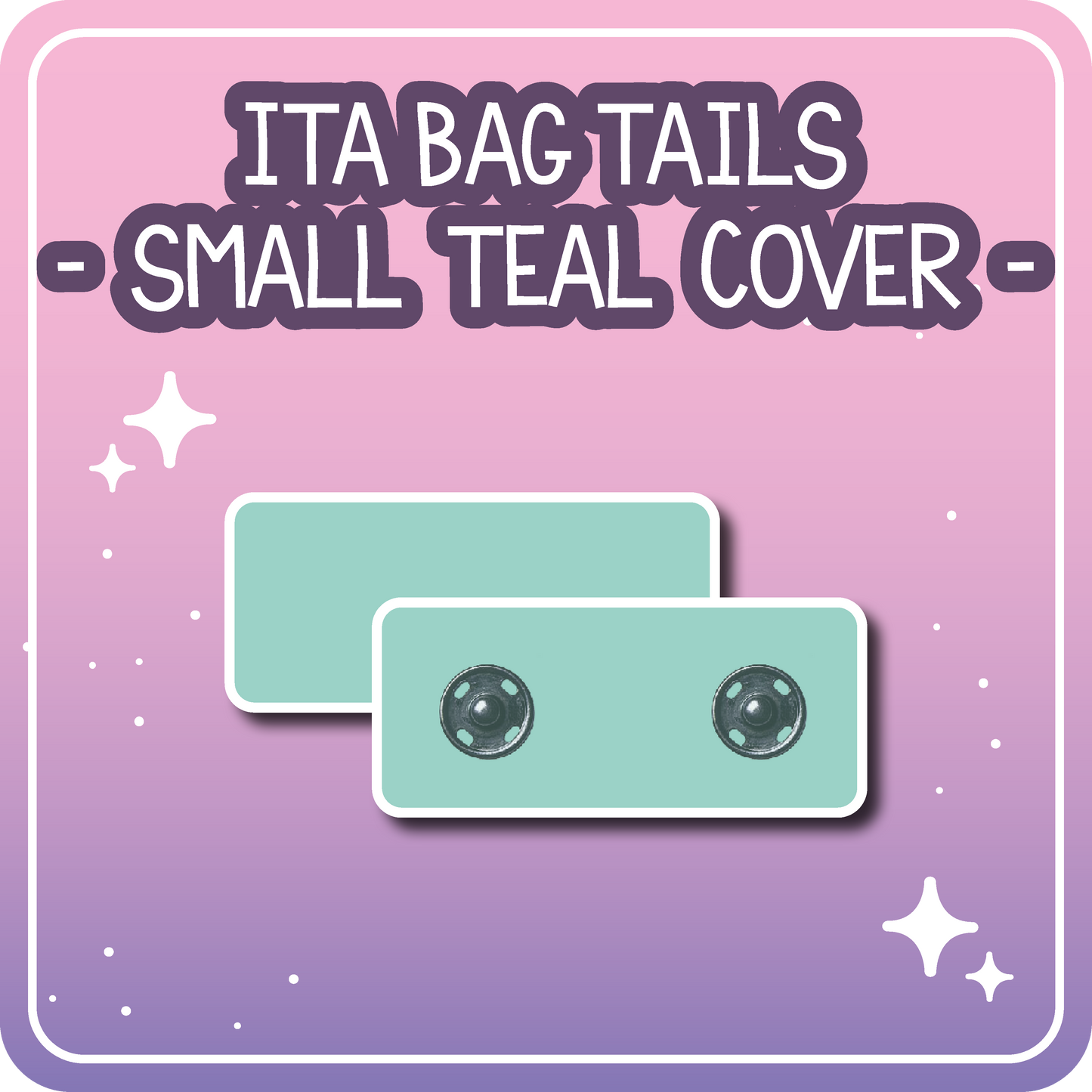 Kawaii Kompanions Ita Bag Bundle Teal Neutral Front