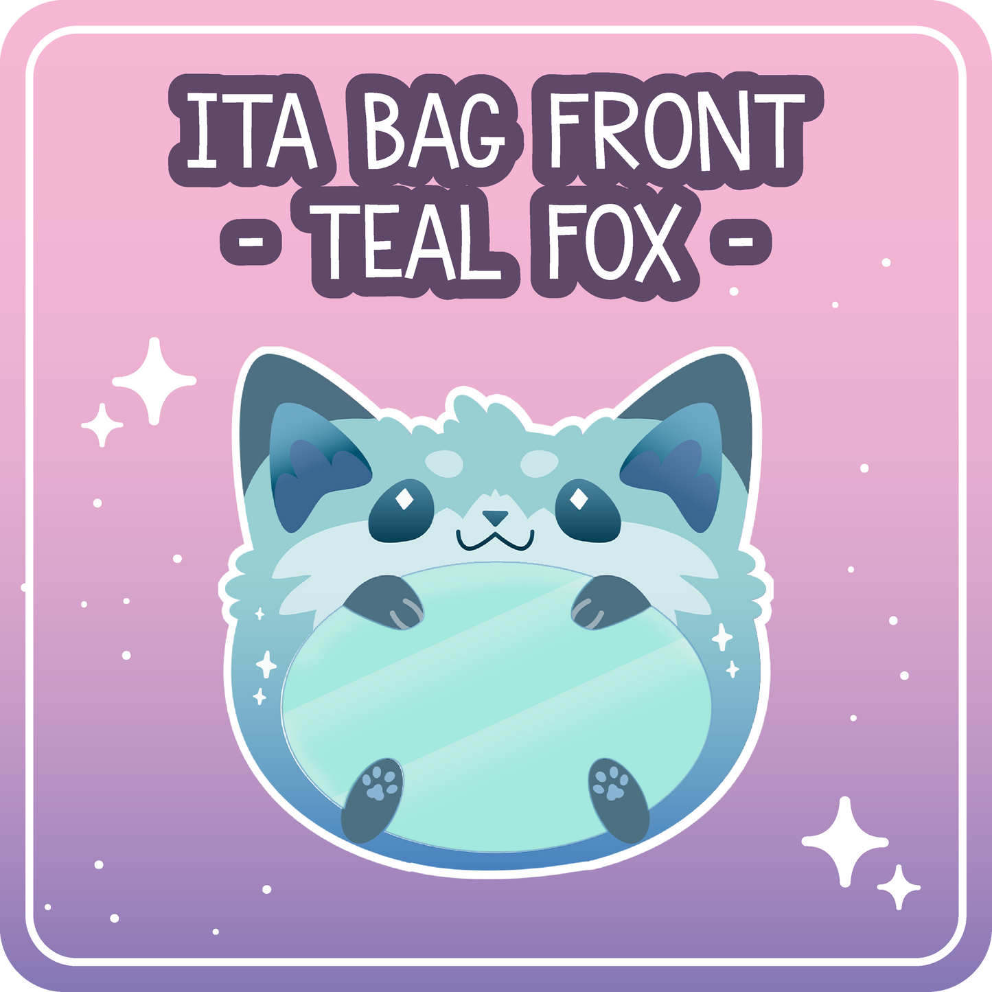 Kawaii Kompanions Ita Bag Bundle Teal Fox