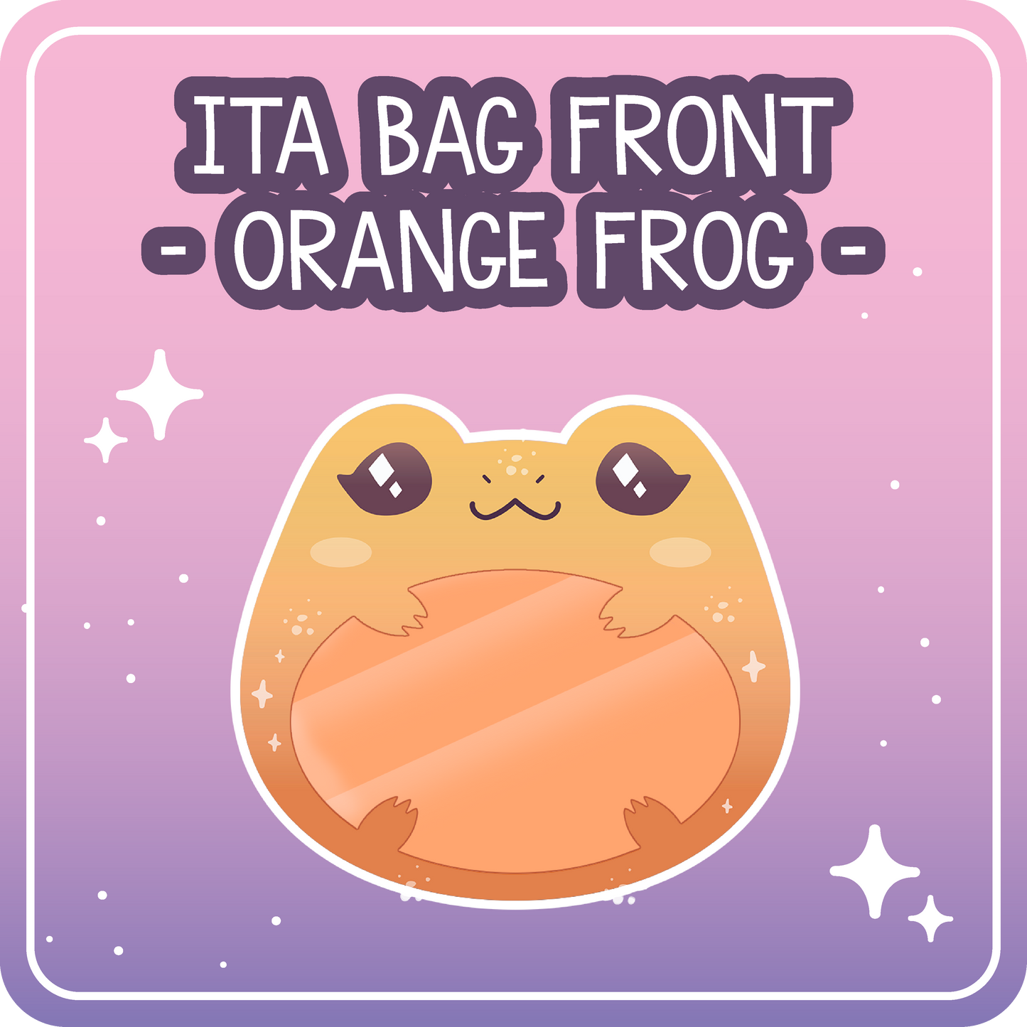 Kawaii Kompanions Ita Bag Bundle Orange Frog