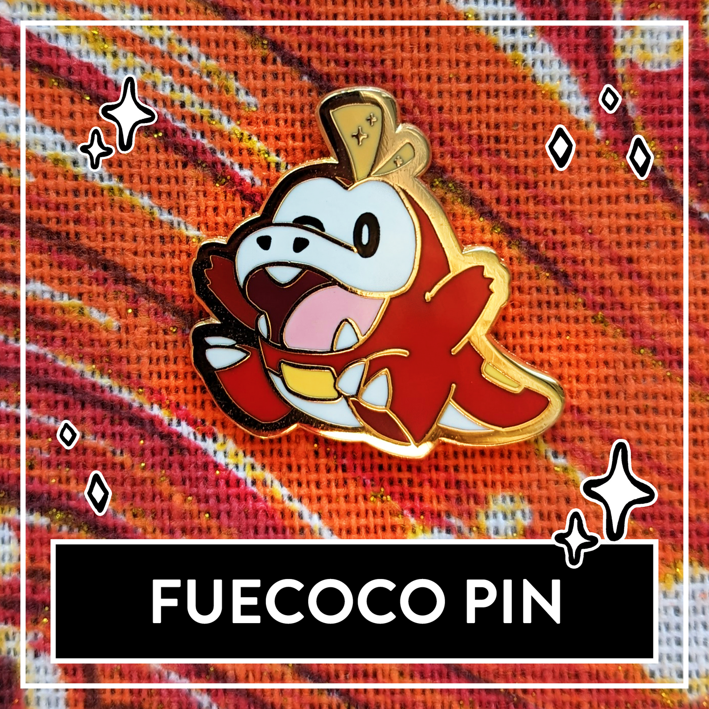 Cute Paldea Starter Friends - Set & Single Mini Hard Enamel Pins
