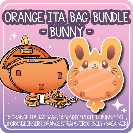 Kawaii Kompanions Ita Bag Bundle Orange Bunny