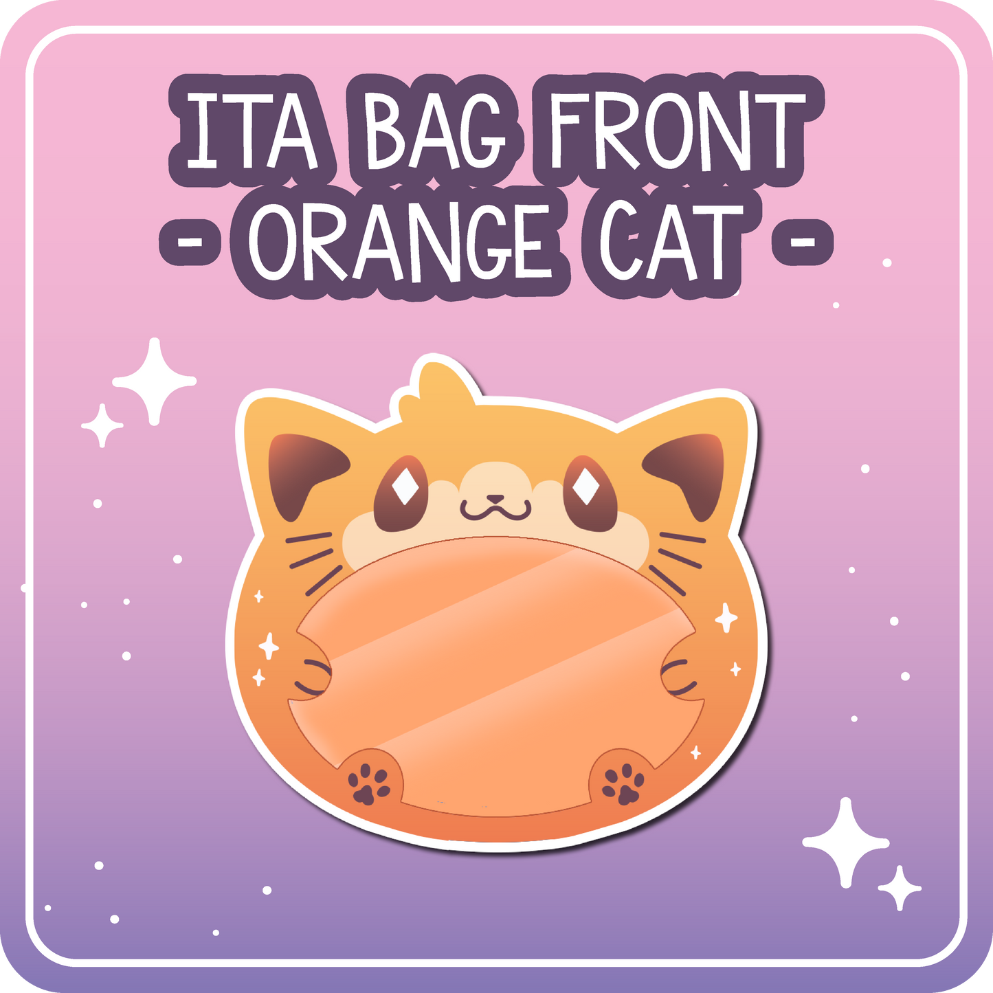 Kawaii Kompanions Ita Bag Bundle Orange Cat