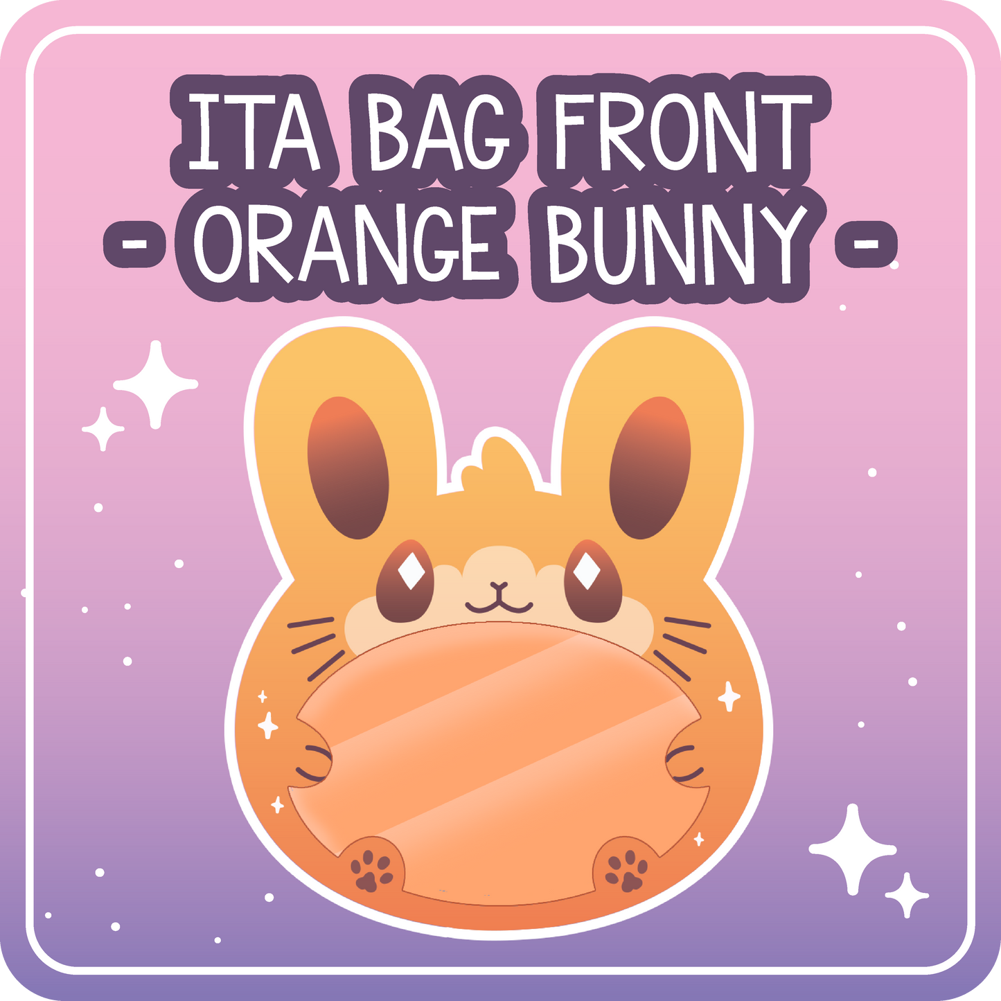 Kawaii Kompanions Ita Bag Bundle Orange Bunny