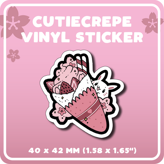 Sakura Snacks - Cutiecrêpe Vinyl Sticker