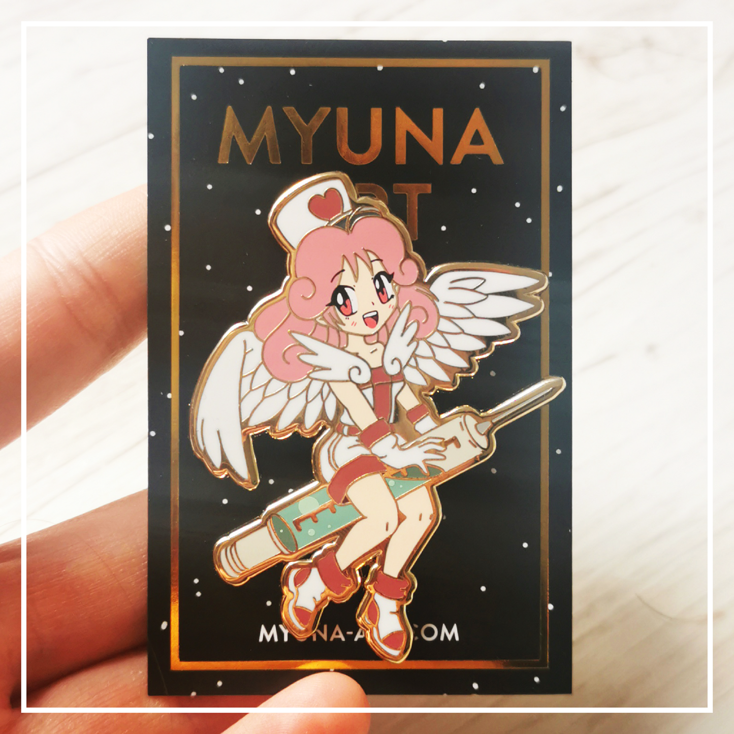 Yu-Gi-Oh! Injection Fairy Lily Enamel Pin