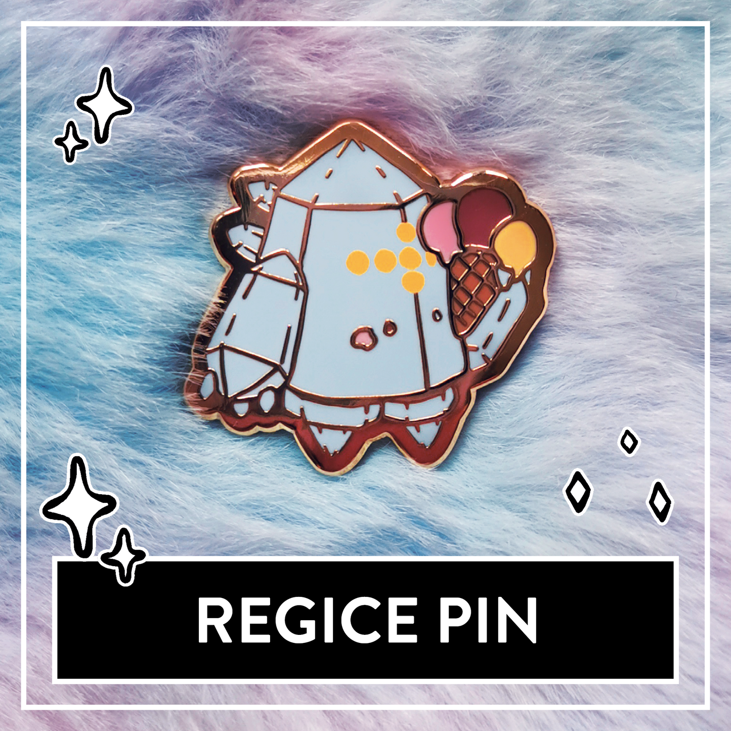 Regice Mini Pin