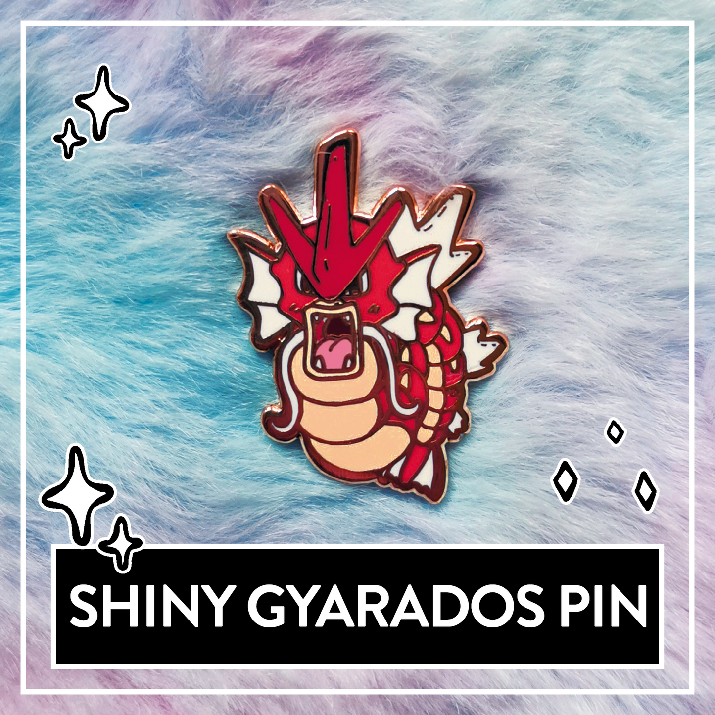 Shiny Gyarados Mini Pin