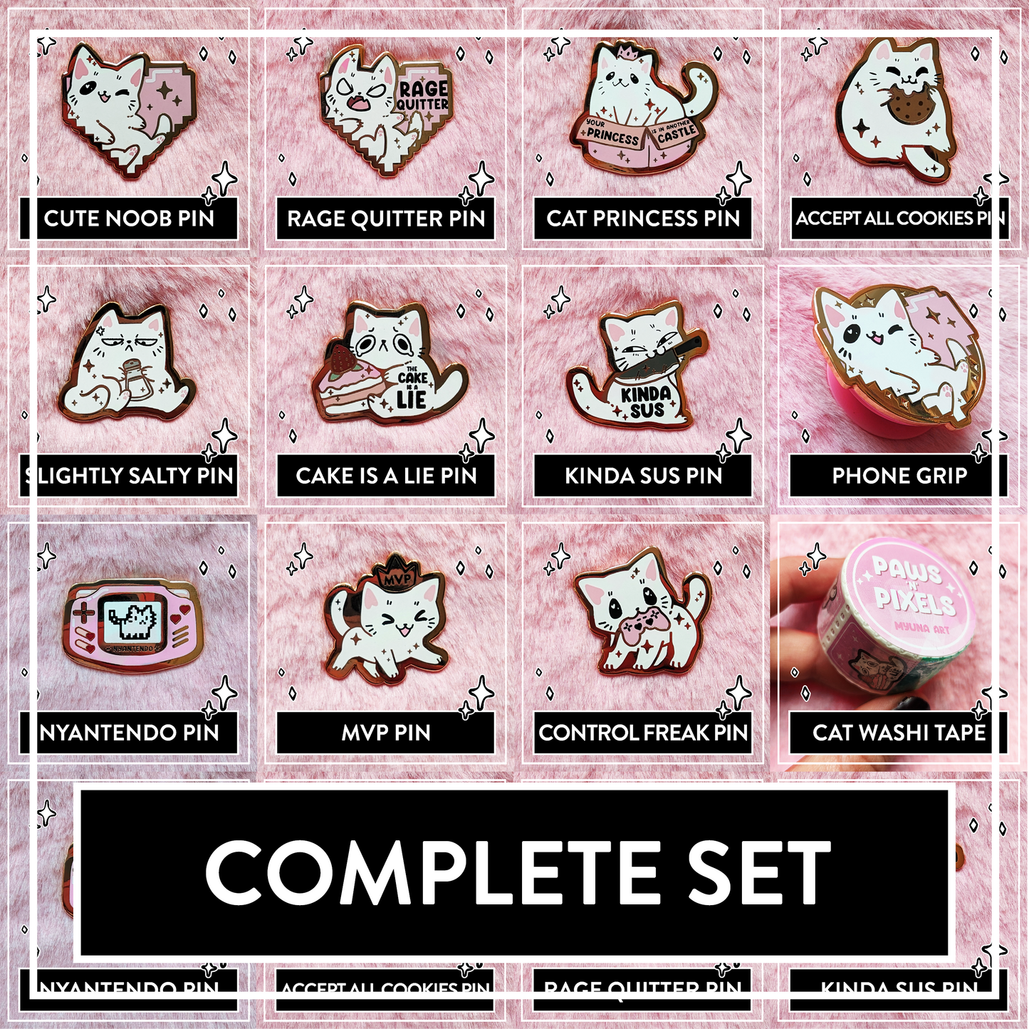 Paws'n'Pixels Complete Sets/Bundles