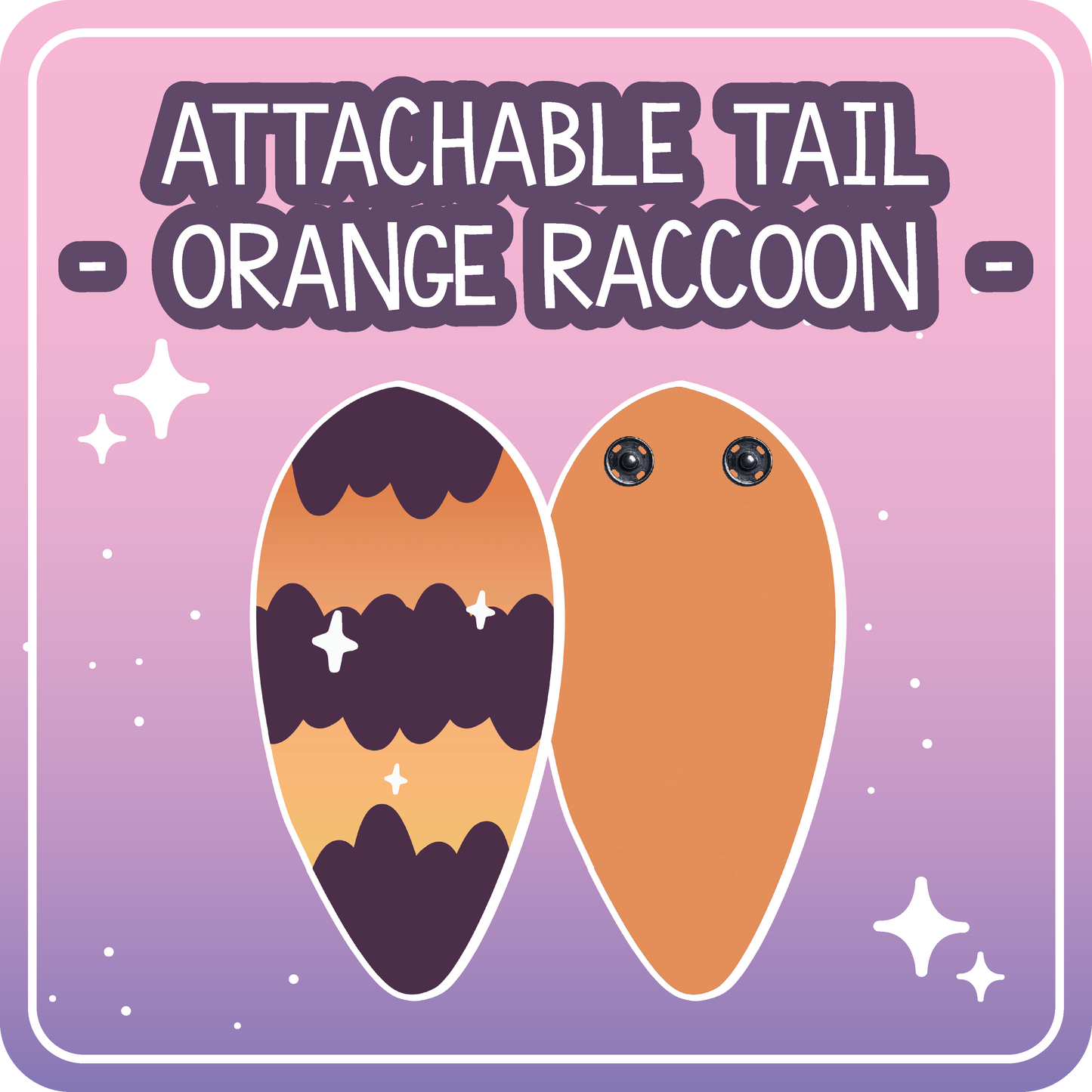 Kawaii Kompanions Ita Bag Bundle Orange Raccoon