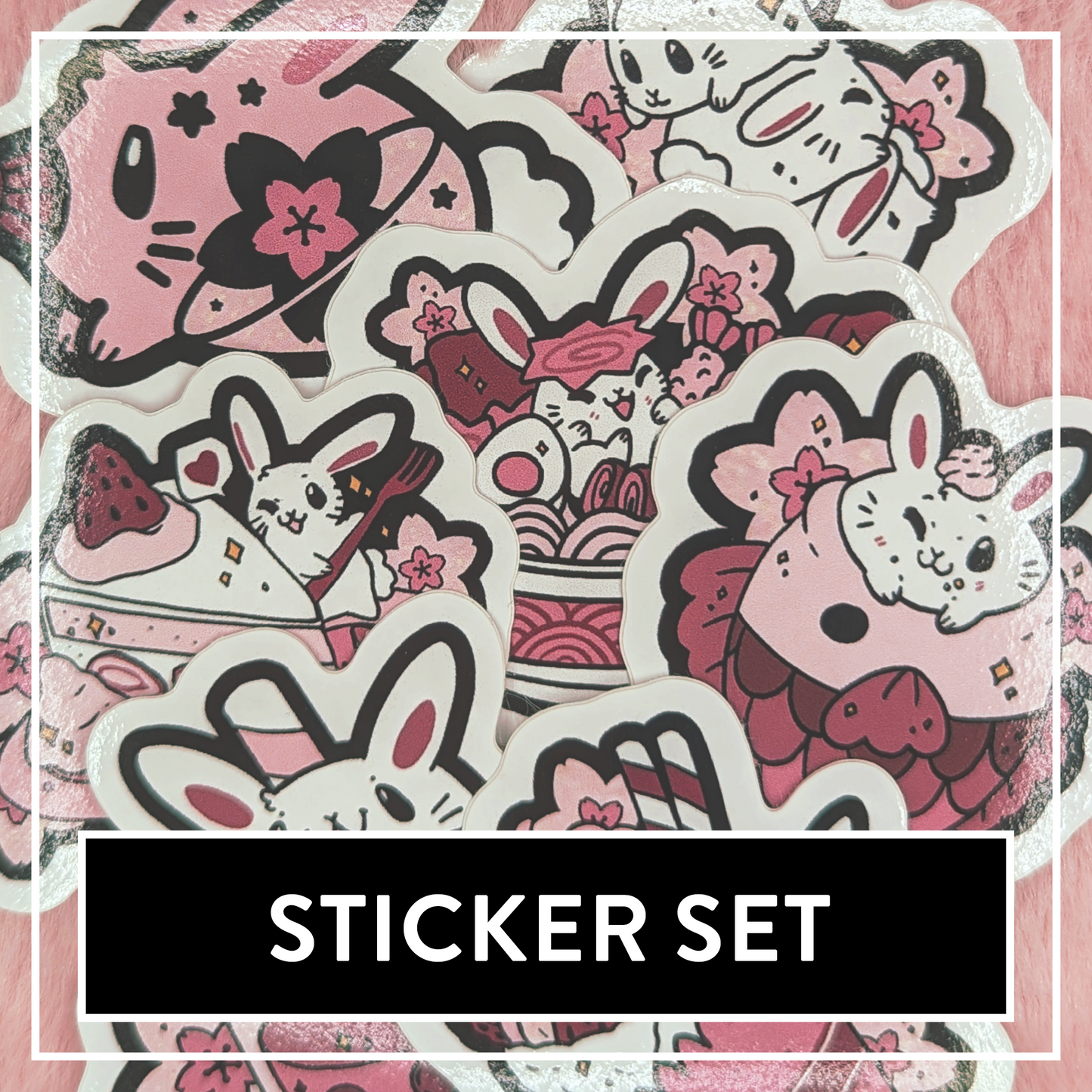 Sakura Snacks - Vinyl Stickers