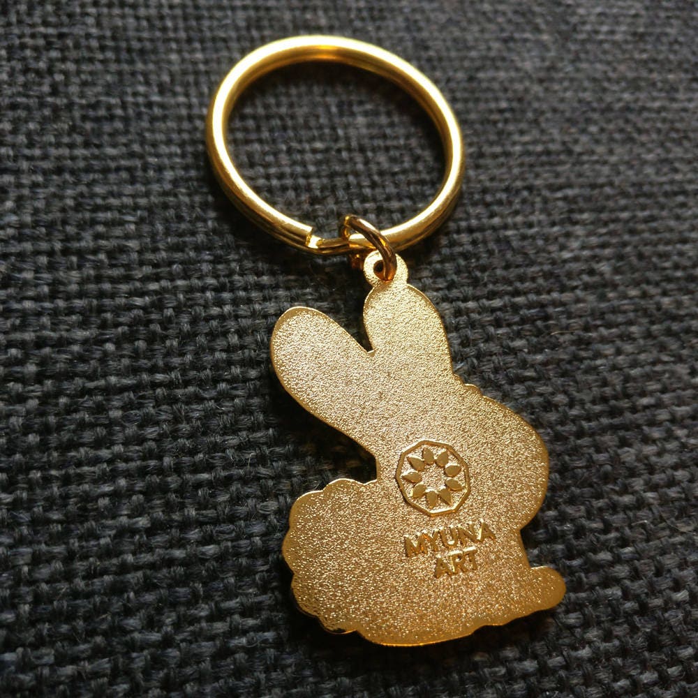 Cute Bunny Keychain