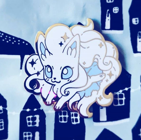 Alolan Ninetales Hard Enamel Pin