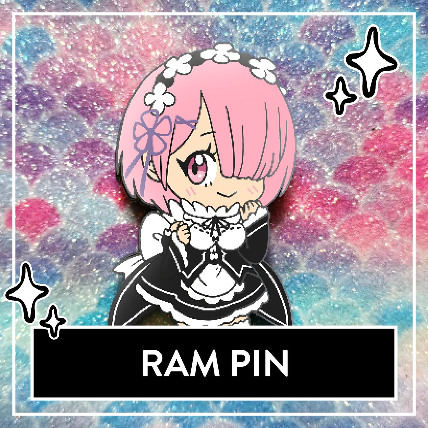 Re:Zero - Ram Hard Enamel Pin