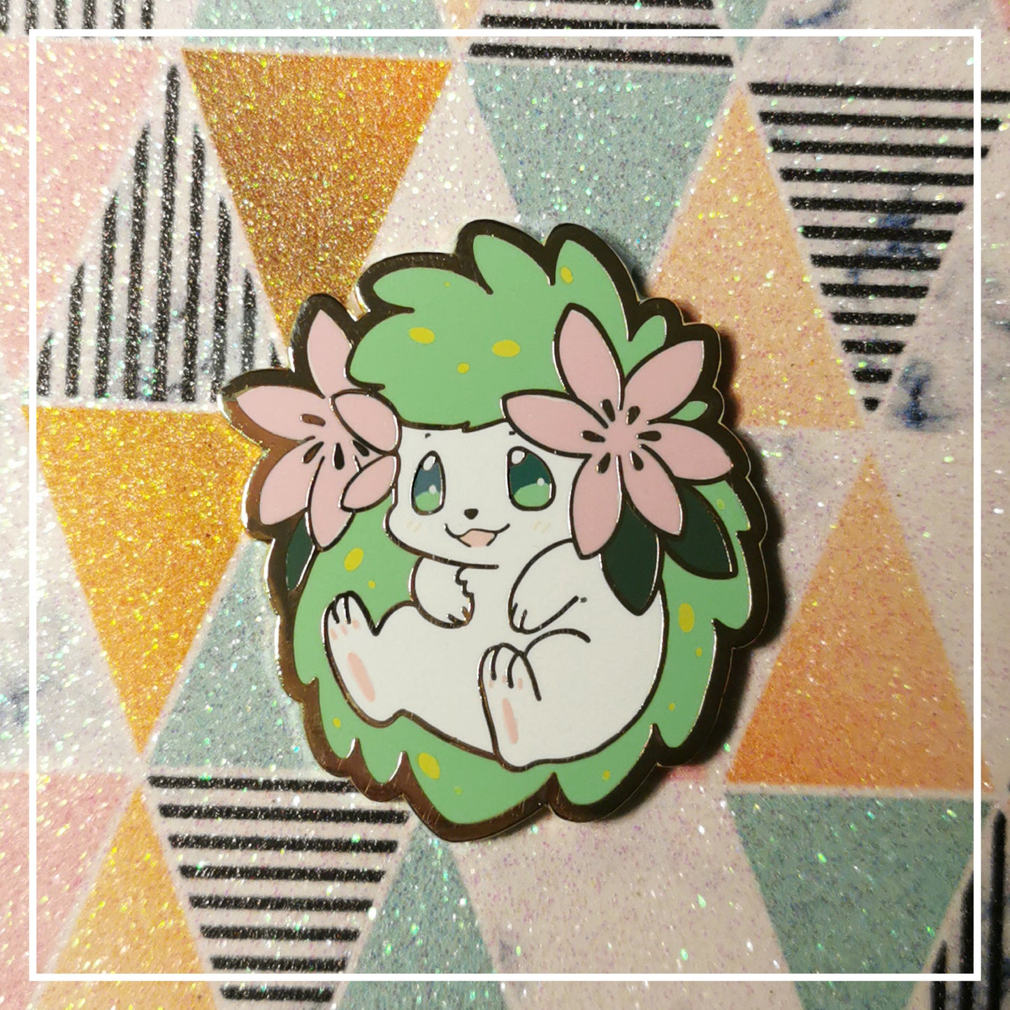 Shaymin Hard Enamel Pin